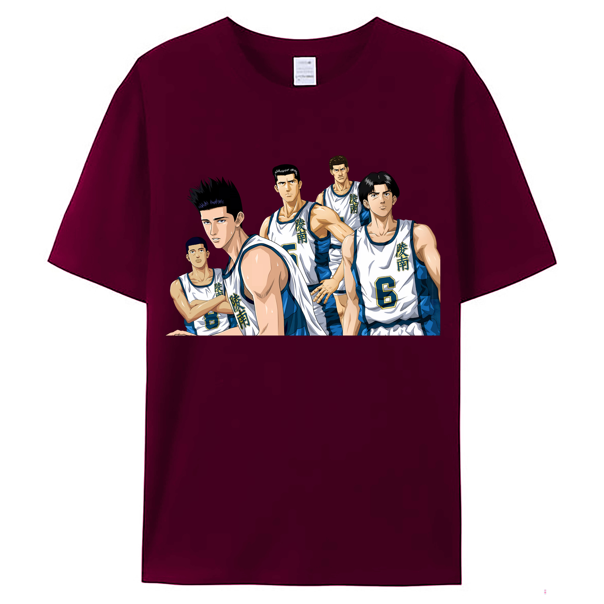 （画像用） SLAM DUNK／スラムダンク レディースカジュアルプリントTシャツ（綿100％）